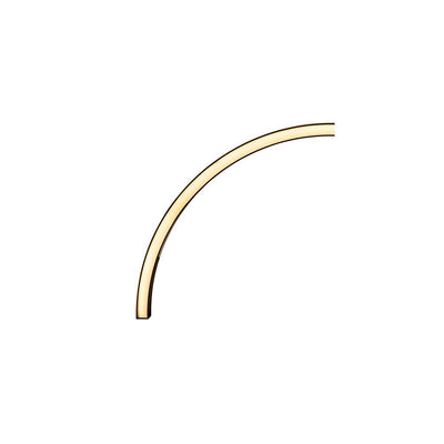 32mm x 35mm Deep Curved Aluminium Profile Black Havit Commercial - HCP-4423235-X