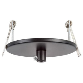 Acc. - Recessed Round Canopy 90mm in Black, White or Satin Chrome Havit Commercial - HCP-4XX002
