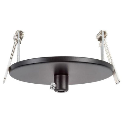 Acc. - Recessed Round Canopy 90mm in Black, White or Satin Chrome Havit Commercial - HCP-4XX002