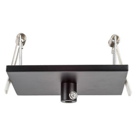 Acc. - Recessed Square Canopy 100mm in Black, White or Satin Chrome Havit Commercial - HCP-4XX003