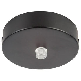 Acc. - Surface Mounted Round Canopy 100mm in Black, White or Satin Chrome Havit Commercial - HCP-4XX004