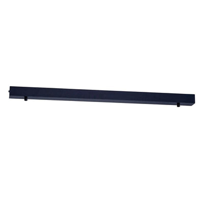 Acc. - 800mm Surface Mounted Rectangle Canopy in Black, White or Satin Chrome Havit Commercial - HCP-48X009