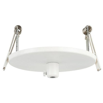 Acc. - Recessed Round Canopy 90mm in Black, White or Satin Chrome Havit Commercial - HCP-4XX002