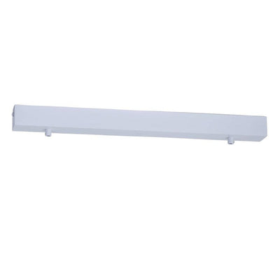 Acc. - 500mm Surface Mounted Rectangle Canopy in Black, White or Satin Chrome Havit Commercial - HCP-48X008