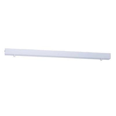 Acc. - 800mm Surface Mounted Rectangle Canopy in Black, White or Satin Chrome Havit Commercial - HCP-48X009