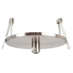 Acc. - Recessed Round Canopy 90mm in Black, White or Satin Chrome Havit Commercial - HCP-4XX002