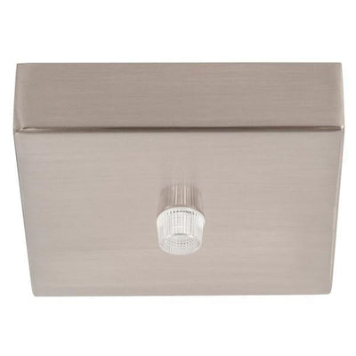 Acc. - Surface Mounted Square Canopy 100mm in Black, White or Satin Chrome Havit Commercial - HCP-4XX005