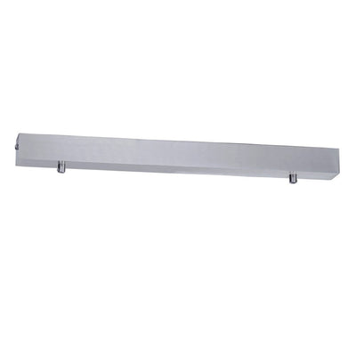 Acc. - 500mm Surface Mounted Rectangle Canopy in Black, White or Satin Chrome Havit Commercial - HCP-48X008