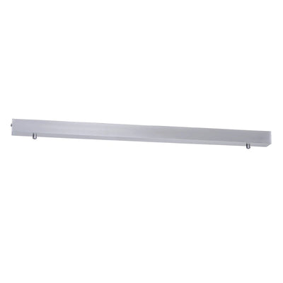 Acc. - 800mm Surface Mounted Rectangle Canopy in Black, White or Satin Chrome Havit Commercial - HCP-48X009