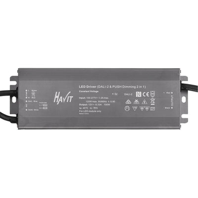 24v DALI + Push Dim Dimmable LED Driver in 30w/60w/100w/150w/200w Havit Commercial - HCP-522X31