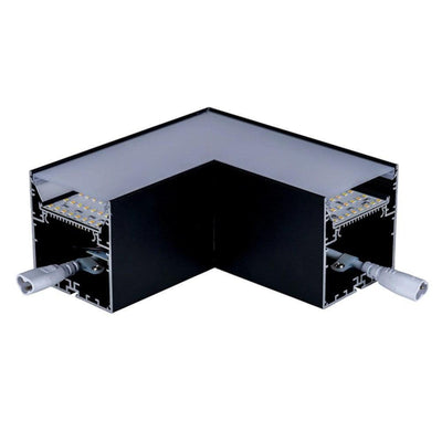 12w L-Shape TRI Colour Proline Connector Black  or White Havit Commercial - HCP-60X00X-L