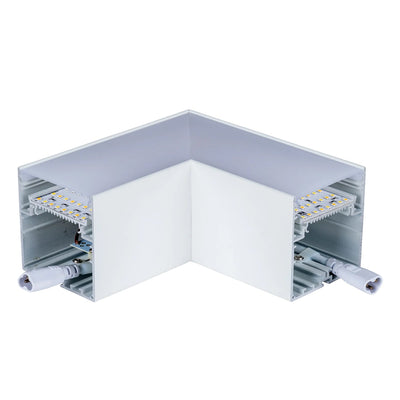 12w L-Shape TRI Colour Proline Connector Black  or White Havit Commercial - HCP-60X00X-L