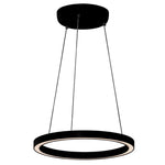 25w Circa LED Pendant Light 500mm in Black or White Havit Commercial - HCP-64212X, HCP-64312X
