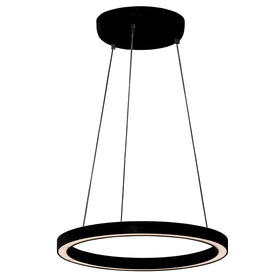 25w Circa LED Pendant Light 500mm in Black or White Havit Commercial - HCP-64212X, HCP-64312X