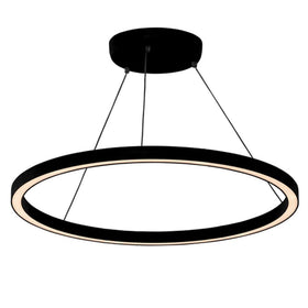 Circa LED Pendant Light 40w 800mm in Black or White Havit Commercial - HCP-64X13X, HCP-64X13X