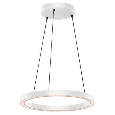 25w Circa LED Pendant Light 500mm in Black or White Havit Commercial - HCP-64212X, HCP-64312X