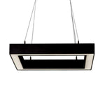 Proline Square Pendant Light 65w Triac Dimmable in Black or White Havit Commercial - HCP-672850, HCP-673850