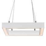 Proline Square Pendant Light 65w Triac Dimmable in Black or White Havit Commercial - HCP-672850, HCP-673850