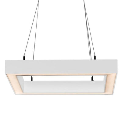 Proline Square Pendant Light 65w Triac Dimmable in Black or White Havit Commercial - HCP-672850, HCP-673850