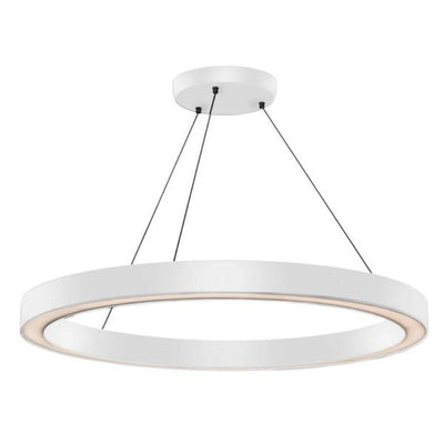 Circa LED Pendant Light 65w 800mm in Black/White Havit Commercial - HCP-68X13X, HCP-68X13X