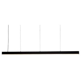 Proline Linear Pendant Light 2400mm Triac Dimmable in Black or White Havit Commercial - HCP-692962,HCP-693962