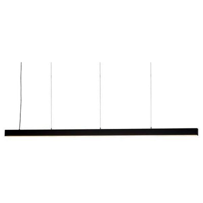 Proline Linear Pendant Light 2400mm Triac Dimmable in Black or White Havit Commercial - HCP-692962,HCP-693962 
