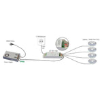 0-1/10V LED Strip Controller 24v DC To Suit Single Coloured LED Strip Havit Comeercial - HCP-71211