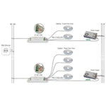 DALI LED Strip Controller 24v DC To Suit Single Coloured LED Strip Havit Commercial - HCP-72211