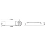 DMX LED Strip Controller 24v DC To Suit Single Coloured LED Strip Havit Commercial - HCP-73211