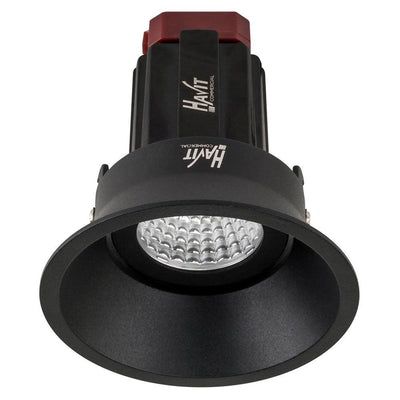 90mm LED Downlight 13w Black, White CCT CRI 90+ HCP-81XX0113 Havit Commercial