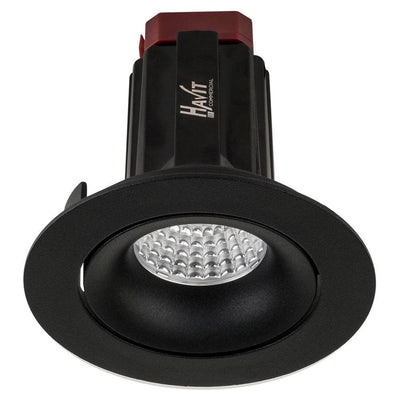 90mm LED Downlight 9w Black, White CCT CRI 90+ HCP-81XX0509 Havit Commercial
