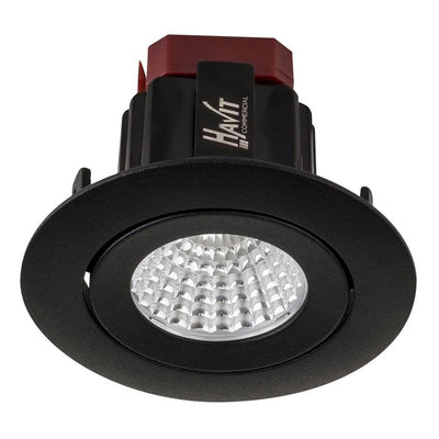 72mm LED Downlight 6w Black, White CCT CRI 90+ HCP-81XX0606 Havit Commercial