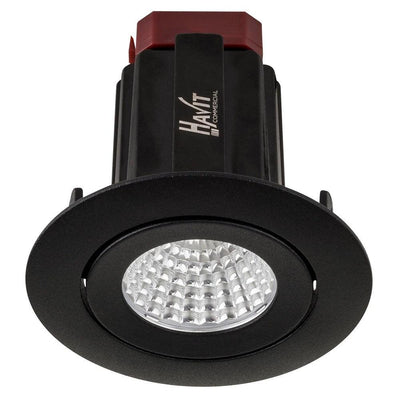 72mm LED Downlight 13w Black, White CCT CRI 90+ HCP-81XX0613 Havit Commercial