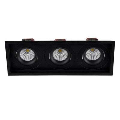 280mmx100mm LED Downlight 18w Black, White CCT CRI 90+ HCP-81XX1206 Havit Commercial