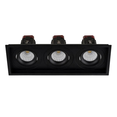 280mmx100mm LED Downlight 27w Black, White CCT CRI 90+ HCP-81XX1209 Havit Commercial