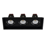 280mmx100mm LED Downlight 39w Black, White CCT CRI 90+ HCP-81XX1213 Havit Commercial