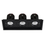280mmx100mm LED Downlight 51w Black, White CCT CRI 90+ HCP-81XX1217 Havit Commercial