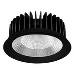 210mm LED Downlight 38w Stainless Steel, Black, White CCT CRI 90+ HCP-81XX2138 Havit Commercial