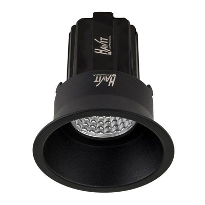 76mm LED Downlight 13w Black, White CCT CRI 90+ HCP-81X50313 Havit Commercial