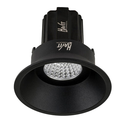 90mm LED Downlight 13w Black, White CCT CRI 90+ HCP-81X50413 Havit Commercial