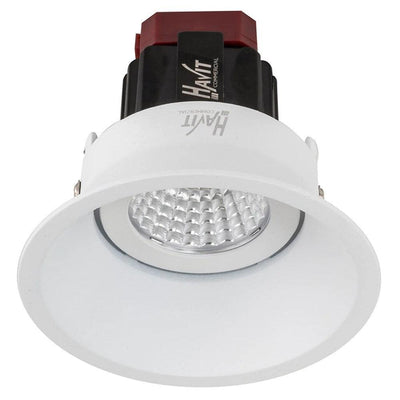 90mm LED Downlight 6w Black, White CCT CRI 90+ HCP-81X20106 Havit Commercial