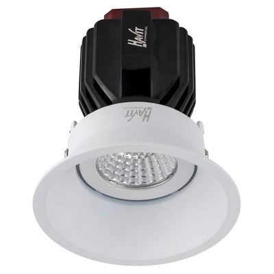 90mm LED Downlight 17w Black, White CCT CRI 90+ HCP-81XX0117 Havit Commercial