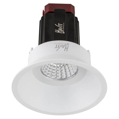 90mm LED Downlight 9w Black, White CCT CRI 90+ HCP-81XX0409 Havit Commercial