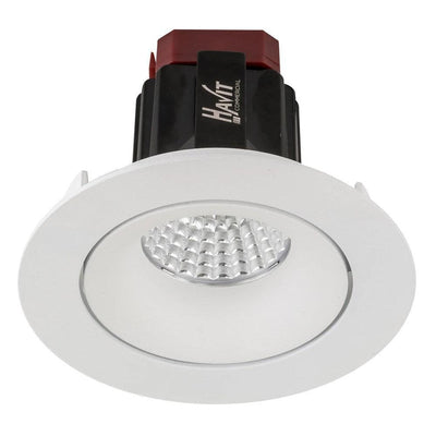 90mm LED Downlight 6w Black, White CCT CRI 90+ HCP-81XX0506 Havit Commercial