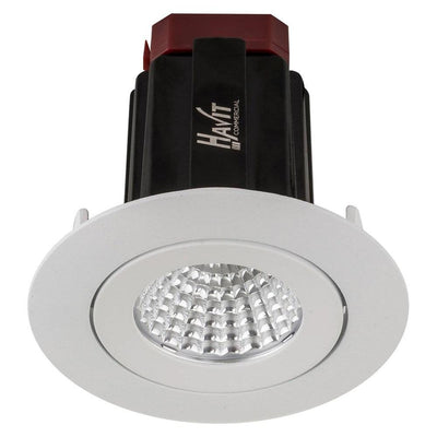 72mm LED Downlight 9w Black, White CCT CRI 90+ HCP-81XX0609 Havit Commercial