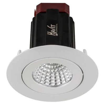 72mm LED Downlight 13w Black, White CCT CRI 90+ HCP-81XX0613 Havit Commercial