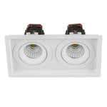 190mmx100mm LED Downlight 18w Black, White CCT CRI 90+ HCP-81XX1109 Havit Commercial