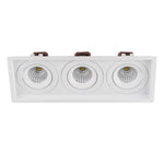 280mmx100mm LED Downlight 18w Black, White CCT CRI 90+ HCP-81XX1206 Havit Commercial