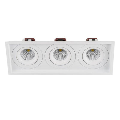280mmx100mm LED Downlight 18w Black, White CCT CRI 90+ HCP-81XX1206 Havit Commercial