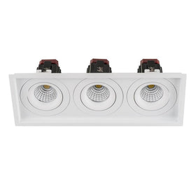 280mmx100mm LED Downlight 39w Black, White CCT CRI 90+ HCP-81XX1213 Havit Commercial